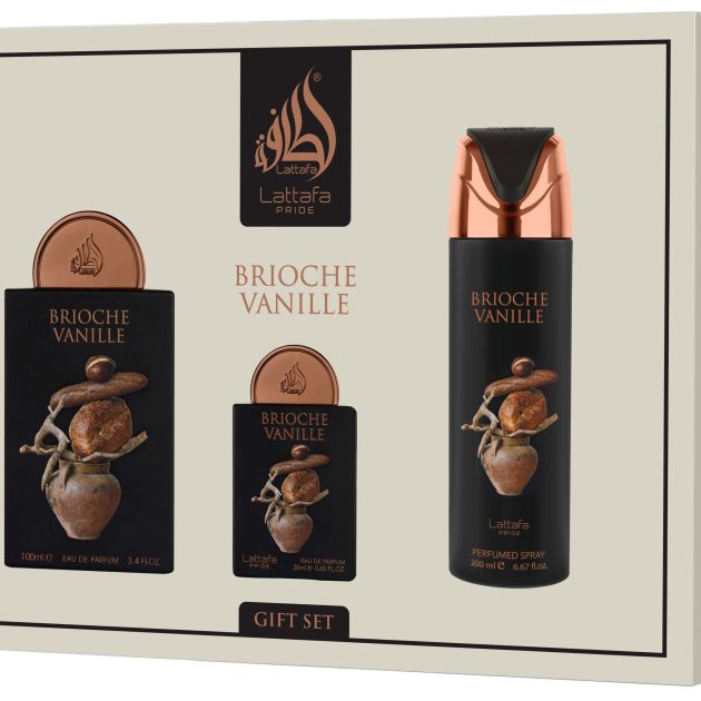 Giftset Brioche Vanille -3pc